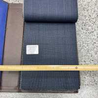 15CN1531 CANONIC 21μ RUSTIC TROPICAL Glen Check Dark Blue[Textile] CANONICO Sub Photo