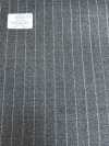 59542-63 25AW HERDREX [MOKUORI] Mokuori Medium Gray Pencil Stripe Deodorant Wool