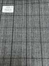 59545-92 25AW HERDREX [Siro-milled Wool] Siro-milled Wool Light Gray Glen Check