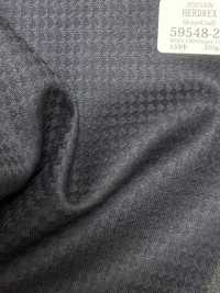 59548-20 25AW HERDREX [Dense Craft] Dense Craft Navy Check Woven Pattern[Textile] Kunishima Co., Ltd. Sub Photo