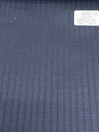 59551-35 26AW HERDREX [Brilliant Max] Brilliant Max Navy Blue Shadow Stripe