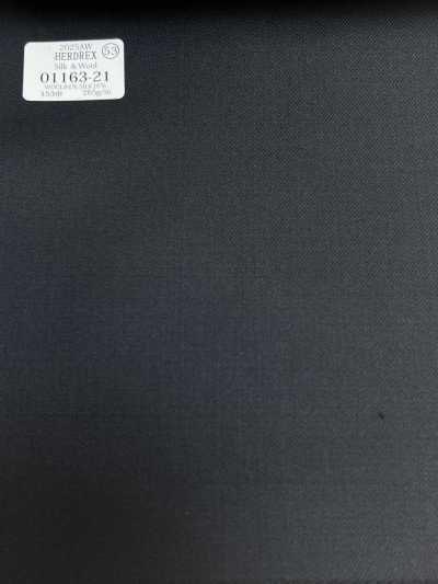 26AW HERDREX [Silk & Wool] Dark Navy Solid
