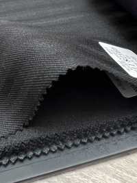 49578-17 25AW HERDREX [Silk & Wool] Silk And Wool Black Shadow Stripe[Textile] Kunishima Co., Ltd. Sub Photo