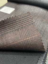59433-71 25AW BEST SELECTION [N-STRETCH] N-Stretch Brown Glen Check[Textile] Kunishima Co., Ltd. Sub Photo