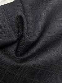 59437-24 25AW BEST SELECTION [Lustre] Luster Navy Shadow Check[Textile] Kunishima Co., Ltd. Sub Photo