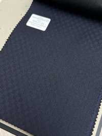49457-20 25AW BEST SELECTION [Lustre] Luster Dark Navy Checkered Shadow[Textile] Kunishima Co., Ltd. Sub Photo