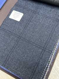 55CN5516 CANONICO MILLED TROPICAL Navy Glen Check[Textile] CANONICO Sub Photo