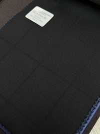55CN5554 CANONICO PERENNIAL SUPER110'S Black Shadow Pane[Textile] CANONICO Sub Photo