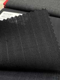3MK3725 25AW ACTIVA Alternate Stripe Dark Navy[Textile] Miyuki Woolen Mills Sub Photo