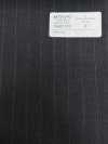 5MK0182 MIYUKI EVER WOOL Striped Charcoal Heaven Gray