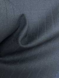 5MK0204 MIYUKI EVER WOOL Shadow Stripe Dark Navy[Textile] Miyuki Woolen Mills Sub Photo