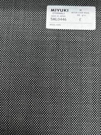 5ML0446 MIYUKI EVER WOOL (Miyuki Ever Wool) Bird's-Eye Gray