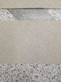 3670ES-S Pure Linen Collar Interlining Resin-Finished Elastic Beige Soft Tape No Name Sub Photo