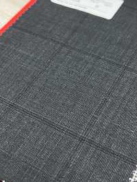 2MK3626 Textile MIYUKI ESSENTIALS ACTIVA COOLTEC Medium Gray Check Miyuki Woolen Mills Sub Photo