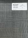 2ML4604 26SS Miyuki Textile MIYUKI Essentials TROPICS Light Gray Check