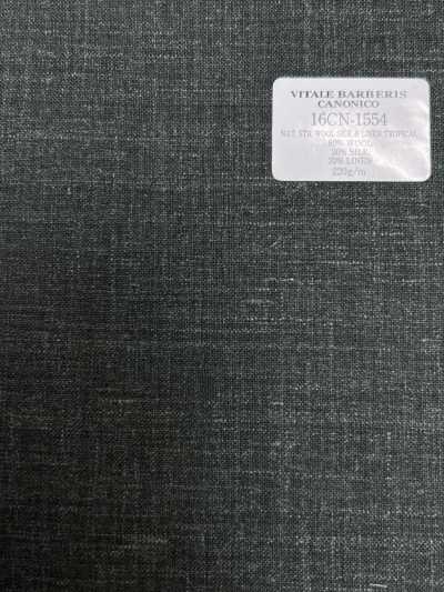 16CN1554 26SS VBC Vitale Barberis Canonico SUPERSONIC NATURAL STRETCH WOOL SILK & LINEN TROPICAL