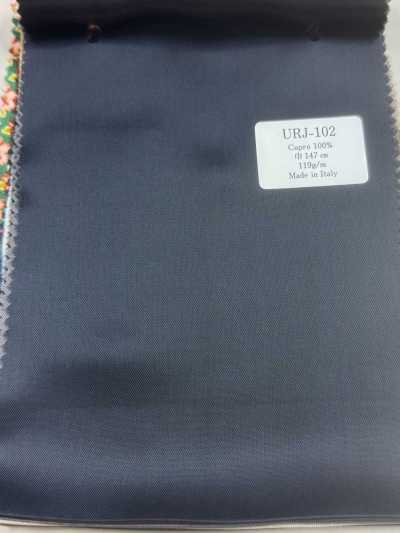 URJ-102 Made In Italy Cupro 100% Printed Lining, Plain, Dark Gray