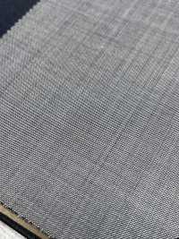M02054-9 KUNISHIMA1850 Exclusive Line [Extrafine Wool 140's] Black And White Sharkskin[Textile] Kunishima Co., Ltd. Sub Photo