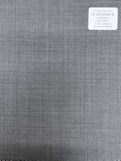 M02054-9 KUNISHIMA1850 Exclusive Line [Extrafine Wool 140’s] Black And White Sharkskin