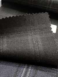 M02066-4 KUNISHIMA1850 Exclusive Line 【Superfine Worsted】Gray Heather Check[Textile] Kunishima Co., Ltd. Sub Photo