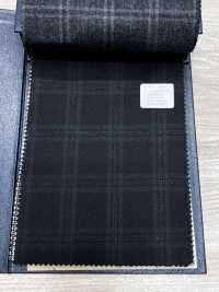 M02066-4 KUNISHIMA1850 Exclusive Line 【Superfine Worsted】Gray Heather Check[Textile] Kunishima Co., Ltd. Sub Photo
