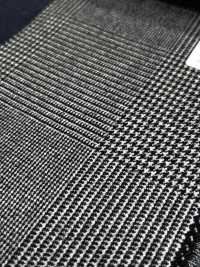 M02046-9 KUNISHIMA1850 Exclusive Line 【SOMO CASHMERE 100%】 Black And White Big Check[Textile] Kunishima Co., Ltd. Sub Photo