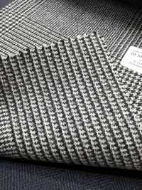 M02046-9 KUNISHIMA1850 Exclusive Line 【SOMO CASHMERE 100%】 Black And White Big Check[Textile] Kunishima Co., Ltd. Sub Photo