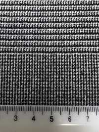 M02046-9 KUNISHIMA1850 Exclusive Line 【SOMO CASHMERE 100%】 Black And White Big Check[Textile] Kunishima Co., Ltd. Sub Photo