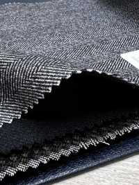 M02047-5 KUNISHIMA1850 Exclusive Line 【SOMO CASHMERE 100%】Gray Herringbone[Textile] Kunishima Co., Ltd. Sub Photo
