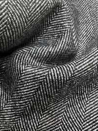 M02047-5 KUNISHIMA1850 Exclusive Line 【SOMO CASHMERE 100%】Gray Herringbone[Textile] Kunishima Co., Ltd. Sub Photo