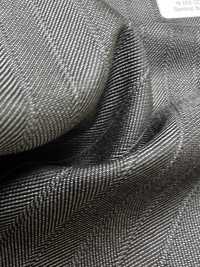 M02067-5 KUNISHIMA1850 Exclusive Line 【W/S Executive Stripe】 Gray Stripe[Textile] Kunishima Co., Ltd. Sub Photo