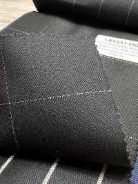 LA5531-DG Standard Japanese Silk Lurex Wool Stretch Check[Textile] Additional Images