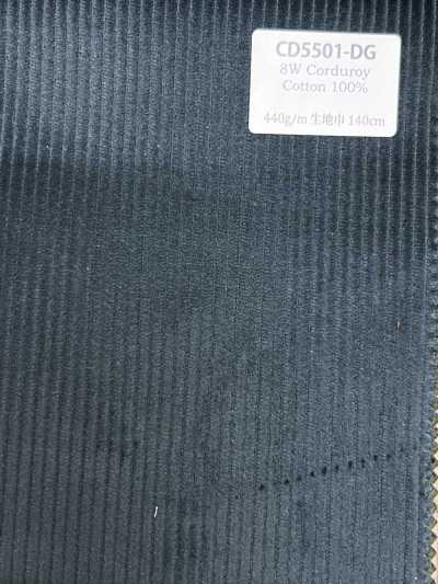 CD5501-DG 8W Corduroy C100 Dark Green