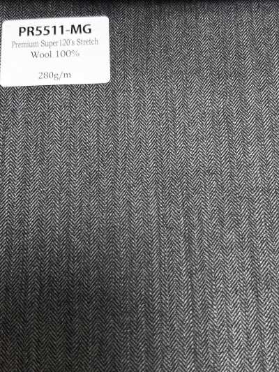 Standard Made In Japan Premium Super120's Stretch Solid Mid Gray