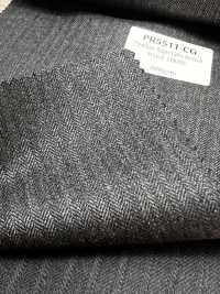 PR5511-CG Standard Made In Japan Premium Super120's Stretch Solid Charcoal Gray[Textile] HOSOI SYOJI Additional Images