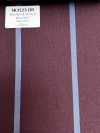 SK3523-DR Standard Japanese-Made Silk Wool Stretch Stripe Dark Red