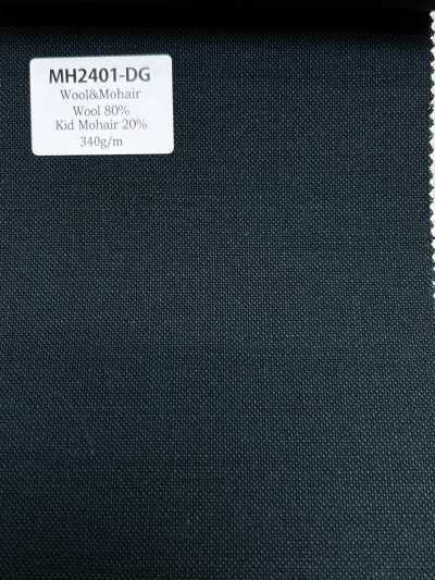 MH2401-DG Standard Japanese-made Wool Mohair Worsted (Tonic Style) 