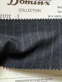 23722-3 Standard Mohair Twill Gently Cloth DOMINX Premium Collection Dark Gray[Textile] Kuzuri Woolen Fabric (DOMINX) Additional Images