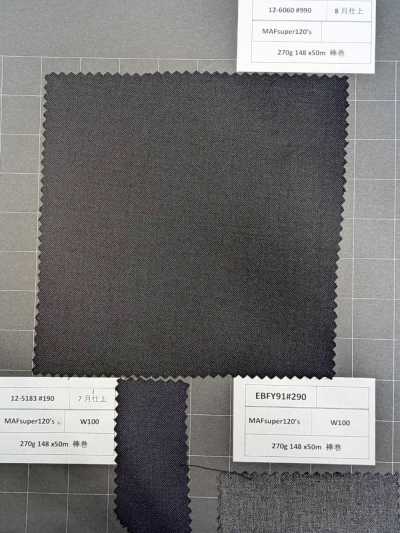 40B800-990 [Limited Stock] Nikke Textile Fabric MAFsuper120's Black