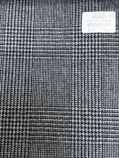 69586-61 26AW HERDREX [THE MILL CLASSICS] Mill Classics Glen Check Gray