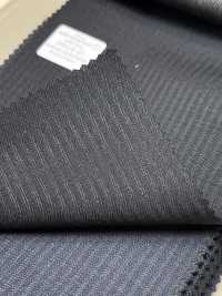 69414-21 26AW BESTSELECTION [AIRCORES] Aircores Dark Navy Shadow Stripe[Textile] Kunishima Co., Ltd. Additional Images