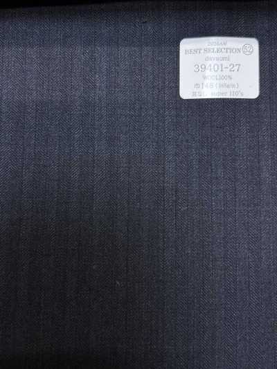 39401-27 26AW BESTSELECTION [davaumi] Dabaumi Dark Navy Blue Herringbone