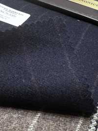 56CN5201 CANONICO (Canonico) ORIGINAL WOOLLEN FLANNEL Dark Navy/Red Stripe[Textile] CANONICO Additional Images