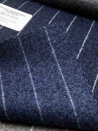 56CN5214 CANONICO Flannel Classics Blue Stripe[Textile] CANONICO Additional Images