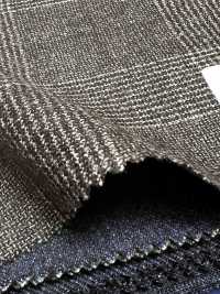 56CN5218 CANONICO (Canonico) FLANNEL CLASSICS Brown Glen Check[Textile] CANONICO Additional Images