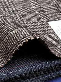 56CN5228 CANONICO 21 MOULINE SAXONY Brown Glen Check[Textile] CANONICO Additional Images