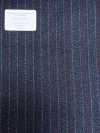 56CN5229 CANONICO 21 MOULINE SAXONY Navy Blue/Red Stripe