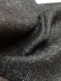 56CN5232 CANONICO WOOL SILK & LINEN FANCY SUITING Green/Off Windowpane[Textile] CANONICO Additional Images