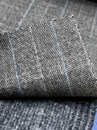 56CN5281 CANONICO TRADITIONAL WORSTED 21 Brown/Sax Stripe[Textile] CANONICO Additional Images