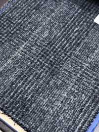 56CN5282 CANONICO ORIGINAL WOOLLEN FLANNEL Gray/Green Glen Check[Textile] CANONICO Additional Images